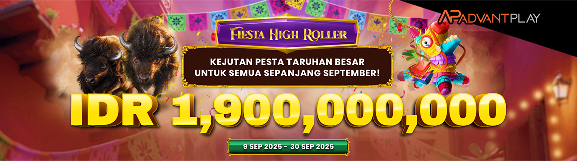 AdvantPlay Hadiah Harian High Roller Fiesta