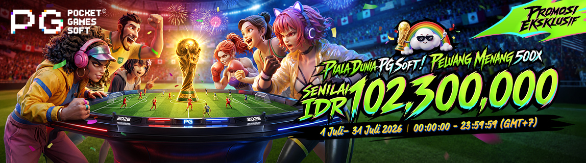 Piala Dunia PG Soft! Peluang Menang 500x